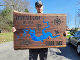 Custom 3ft x 2ft Walnut Sign - Crafted Timber Company