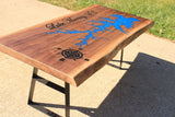 Custom Live Edge Bench - Crafted Timber Company